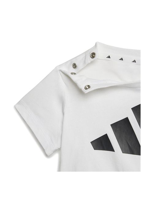 Adidas Essentials Tee Set White Black Infant ADIDAS CORE | Set | JE1388-